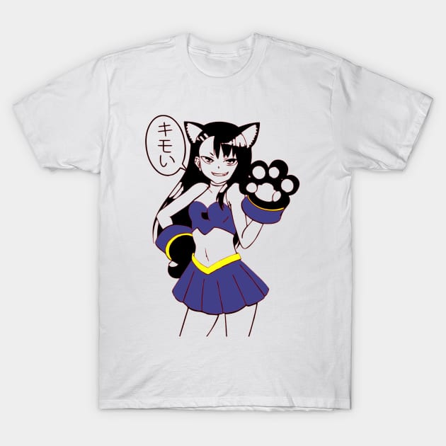 Nagatoro Neko Kimoi T-Shirt by OtakuPapercraft